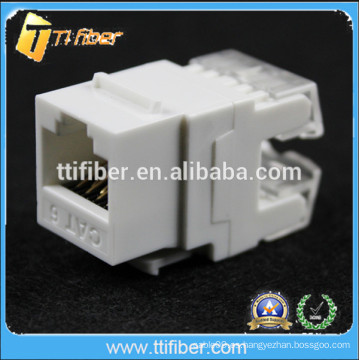 UTP Cat6 Keystone Jack RJ45 Jack 180 Grados